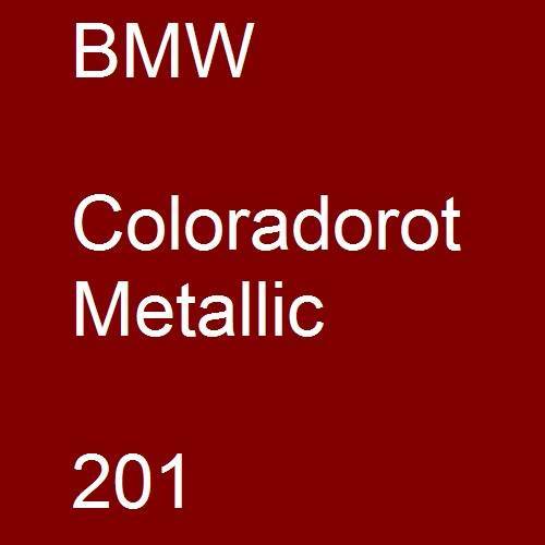BMW, Coloradorot Metallic, 201.